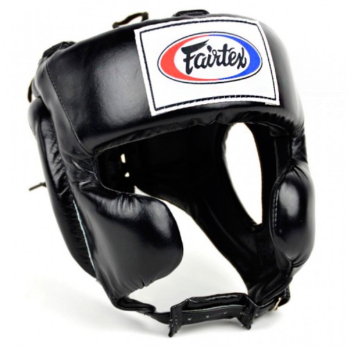 Боксерский шлем Fairtex "Mexican Style" (HG-8 black)